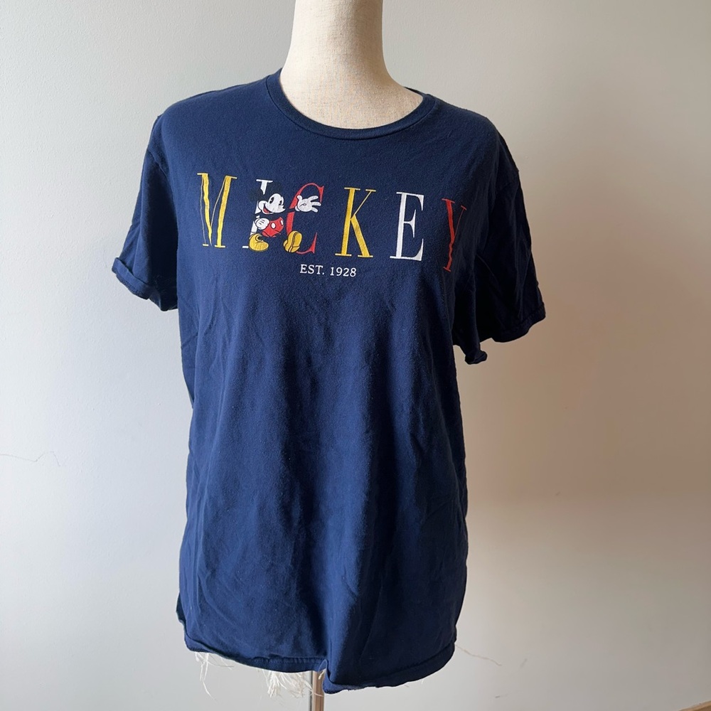 Disney Blue Short Sleeve Tee